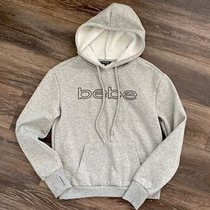 NWOT Bebe Sport Logo Pullover Hoodie - NEW